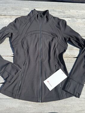 Lululemon Define Jacket Nulu Black size 6 NWT